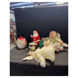 Christmas Holiday Decor and Cassette Tapes
