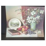 Signed Fred Thrasher Fruits Of Life Lithograph Print