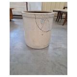 Stoneware Crock with Blue Heart Motif Number 12