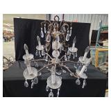 Vintage brass chandelier