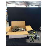Mixed Hand Tools and Hardware Lot with Pittsburgh Hex Keys and Etronic Security Lock