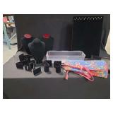 Jewelry Display Fixtures and Storage Roll Set