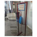 Two Metal Retail Display Racks