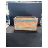 Pepsi-Cola Wooden Soda Crate with Napoléon Ohio Stamping