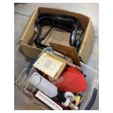 Assorted Household Hardware, Fixtures, and Industrial Components