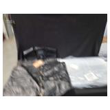 Giovanni Navarre Leather Company Black Leather Vest Size M