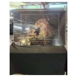 Two Nature Prints Featuring Mother Nature African Leopards and Animal Nature Sumatran Tiger Cubs