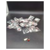 Orange Gemstone Rings Size 5-10 Grouping