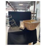 Household Decor, Wire Racks, Books, Basket, and Accessories