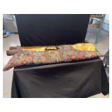 Southwestern Patterned and Leather Gun Cases