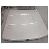 Century White Fiberglass Truck Bed Tonneau Cover