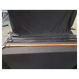 Set of Four Leather Belts in Black and Tan