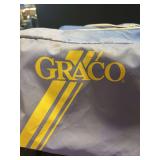 Graco Pack n Play Portable Playard in Blue Carrying Bag