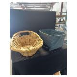 Two Woven Baskets