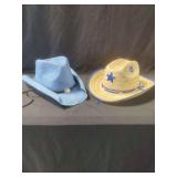 Two Western Express Cowboy Hats
