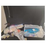 Assorted Jewelry in Storage Containers