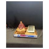 Byron Molds Figurine and Prayer Changes Things Print Pair