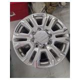 Set of Four GMC Denali Chrome Wheels with Center Caps