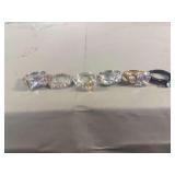 Size 9 Assorted Fashion Rings Set of Six