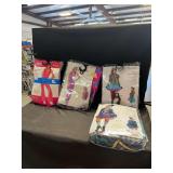 Assorted Adult Costumes Including Barbie and Leg Avenue Characters