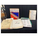 Assorted Sheet Music and Piano Books