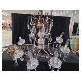 Vintage brass chandelier