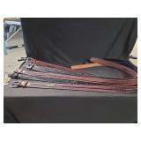 Hereford Brand Leather Belts Assortment