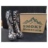Smoky Mountain Waterproof Rubber Boots Size 10M with Box