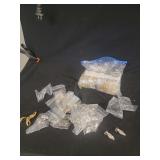 Jewelry Making Lot with Bagged Pendants and Components