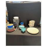 Mixed Fiesta Dinnerware and Kitchenware Set