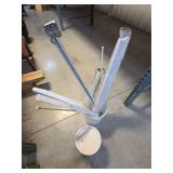 Assorted Curtain Rods and Window Treatment Hardware in Bucket