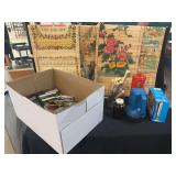 Kitchen Utensil Box with Decor and Household Items