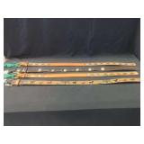 Assorted Nocona and Tory Leather Co. Belts