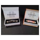 Two Rough Ryder Pocket Knives With Original Presentation Boxes