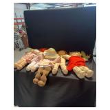 Cabbage Patch Kids Soft Sculpture Dolls Set of Five