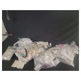 Unsearched Inventory of Fashion Jewelry and Accessories in Resealable Poly Bags
