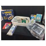 Mixed Hardware, Electronics, and Lighting Assortment