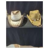 Two Western Express Cowboy Hats