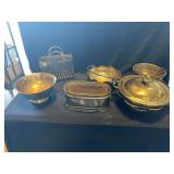 Silver Plated Servware and Holloware Selection