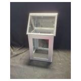 Glass and Metal House-Form Display Box