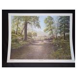 Fred Thrasher Signed Limited Edition Print Country Road Plate VIII Series 2