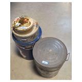 Assorted Metal Storage Canisters and Containers