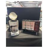 Mr. Coffee Maker and Comfort Zone Electric Space Heater