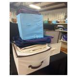 Fabric Storage Cubes and Bins with Lids