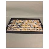 Display Tray of Assorted Men's Rings