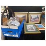 Framed Art Prints and Wall Decor Set
