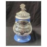 Anheuser-Busch Collectors Club 10th Anniversary Ceramic Beer Stein 2005
