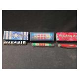 Set of Three Rough Rider Folding Pocket Knives with Original Packaging