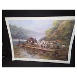 Billie Young Signed Limited Edition Print Burnside-Monticello Run
