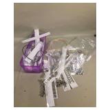 Assorted Jewelry Components and Bracelets Inventory
